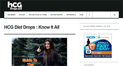Desktop Screenshot of hcg-drops.net