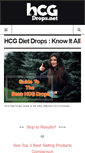 Mobile Screenshot of hcg-drops.net