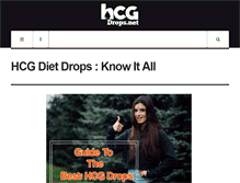 Tablet Screenshot of hcg-drops.net