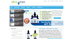 Desktop Screenshot of hcg-drops.org